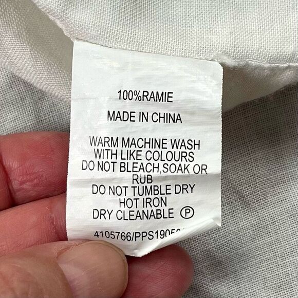 Piper Women’s White V-neck Tunic Blouse 16 - Picture 9 of 10